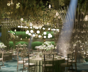 Modern Banquet Hall-ID:345560072