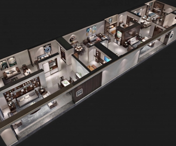 New Chinese Style Exhibition Hall-ID:979919913