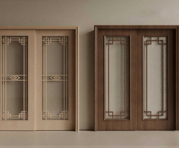New Chinese Style Sliding Door-ID:973175057