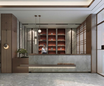New Chinese Style Lobby Hall-ID:316654925