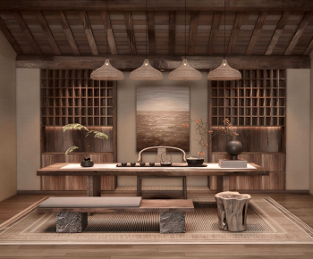 Wabi-sabi Style Tea House-ID:191590079