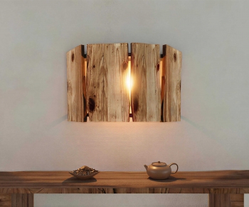 Wabi-sabi Style Wall Lamp-ID:319180978