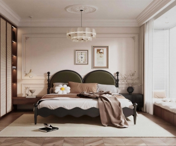 French Style Bedroom-ID:385023122