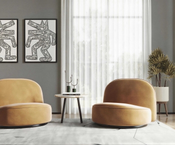 Modern Single Sofa-ID:636065018