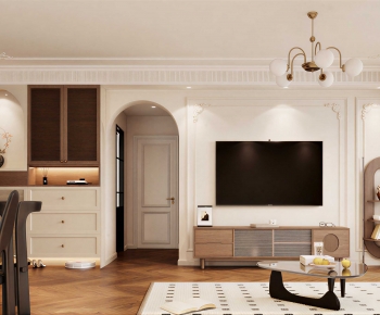 French Style A Living Room-ID:639209729