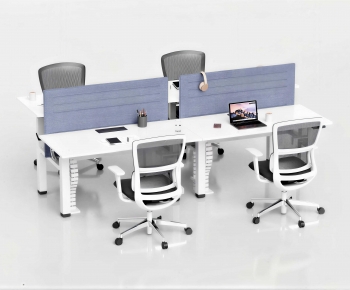 Modern Office Desk And Chair-ID:509679397