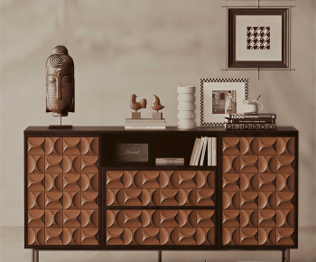 French Style Side Cabinet-ID:768404012