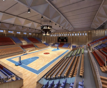 Modern Basketball Arena-ID:743016967