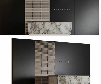 Modern Reception Desk-ID:531502018