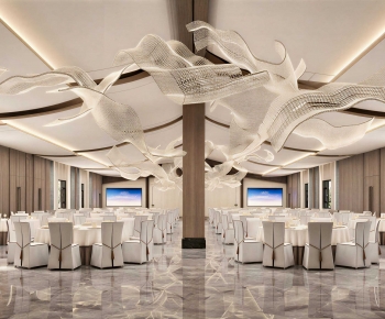 Modern Banquet Hall-ID:105596074