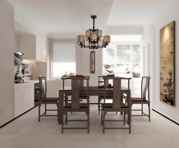 New Chinese Style Dining Room-ID:877774959
