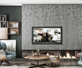 Modern A Living Room-ID:479247092