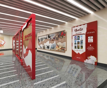New Chinese Style Exhibition Hall-ID:105648995
