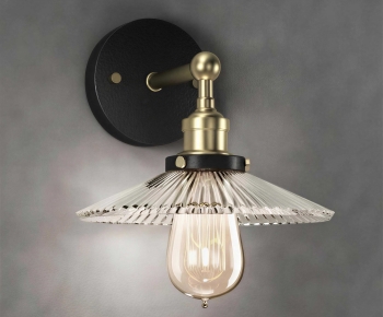Industrial Style Wall Lamp-ID:221817977