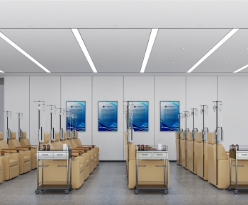 Modern Hospital Hall-ID:456130031