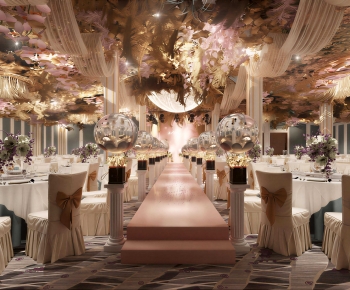 Modern Banquet Hall-ID:448935033