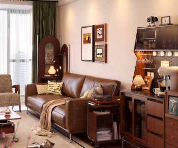 Modern A Living Room-ID:156117928