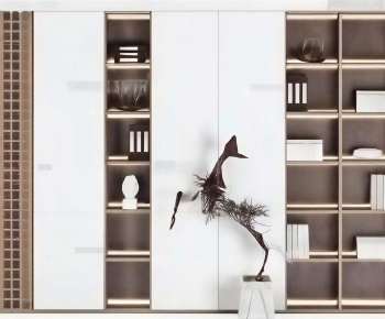 New Chinese Style Bookcase-ID:209978107