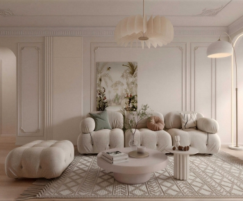 French Style A Living Room-ID:867509859