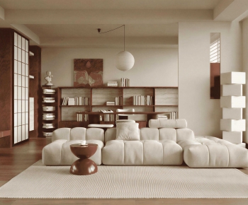 Modern A Living Room-ID:404532917