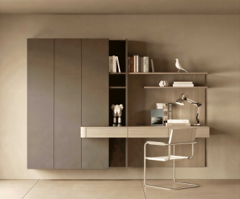 Modern Computer Desk And Chair-ID:700045115
