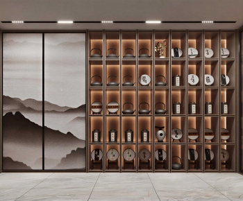 Modern Decorative Cabinet-ID:238300093