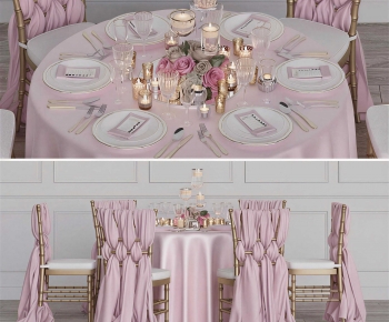 Modern Dining Table And Chairs-ID:625509022