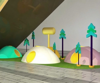 Modern Building Appearance-ID:379359963