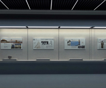 Modern Exhibition Hall-ID:808058029