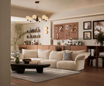 Modern A Living Room-ID:119076978