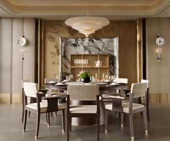 New Chinese Style Dining Room-ID:141179087