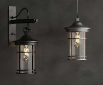 Industrial Style Wall Lamp-ID:119271999