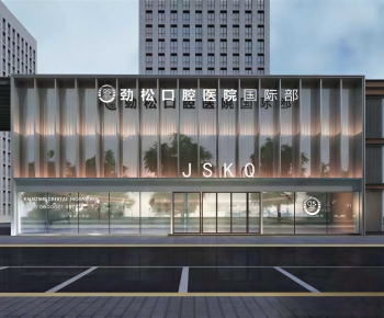 Modern Facade Element-ID:219697004