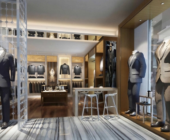 Modern Clothing Store-ID:676550921