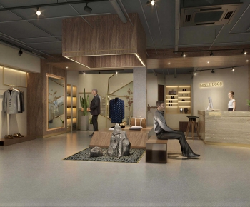 Modern Clothing Store-ID:586777938
