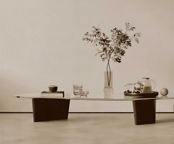 Wabi-sabi Style Coffee Table-ID:305027011