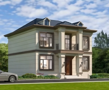 New Chinese Style Detached Villa-ID:580183981