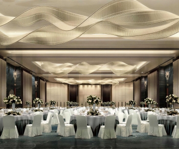 Modern Banquet Hall-ID:660903938