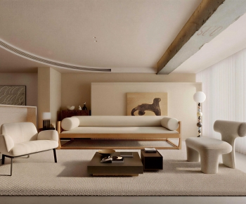Modern A Living Room-ID:282800912