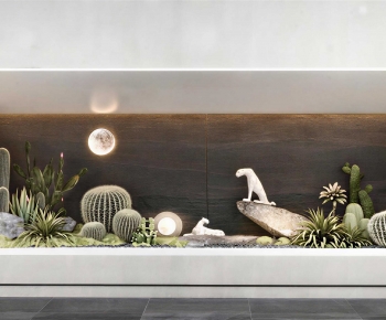 Modern Plant Landscaping-ID:810988901