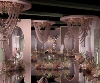 Modern Banquet Hall-ID:679625038