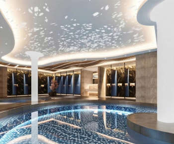 Modern Swimming Pool-ID:800637961