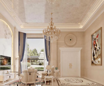 European Style A Living Room-ID:145256046