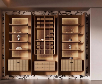 Modern Decorative Cabinet-ID:889605053