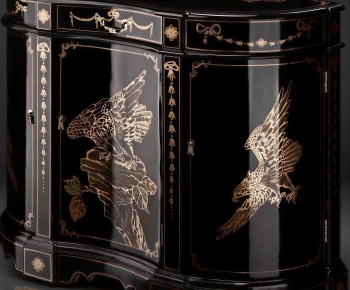 New Classical Style Side Cabinet-ID:717879063