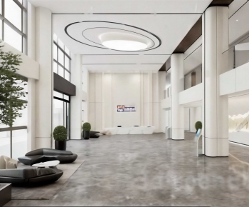 Modern Office Reception Desk-ID:265875109