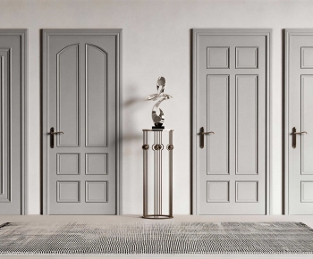 French Style Single Door-ID:373262884
