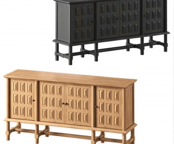 New Chinese Style Side Cabinet-ID:611836918