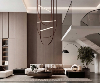 Modern A Living Room-ID:786405092