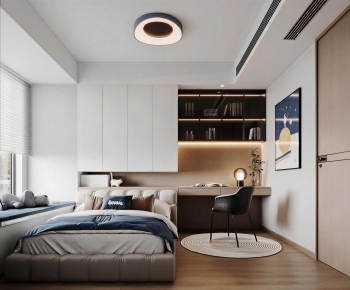 Modern Boy's Room And Son's Room-ID:738500121